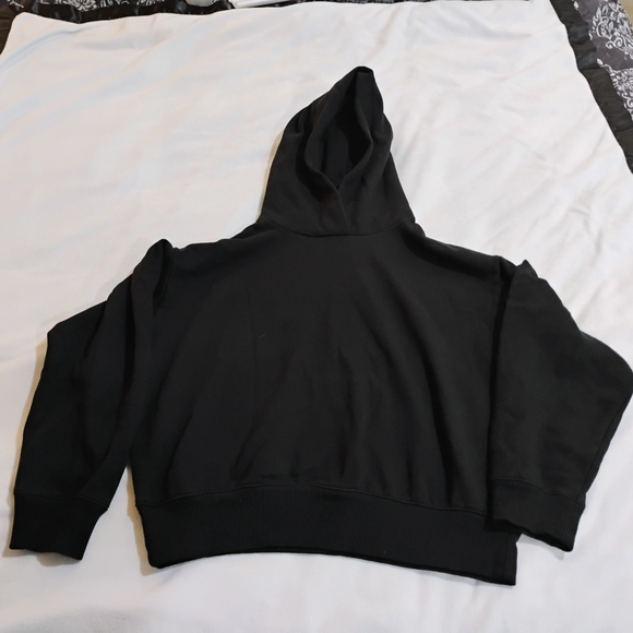 a new day Cozy Black Sweatshirt - Picture 1 of 11